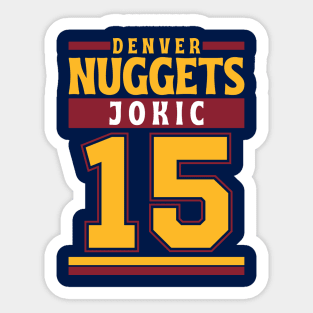 Denver Nuggets Jokic 15 Limited Edition Sticker